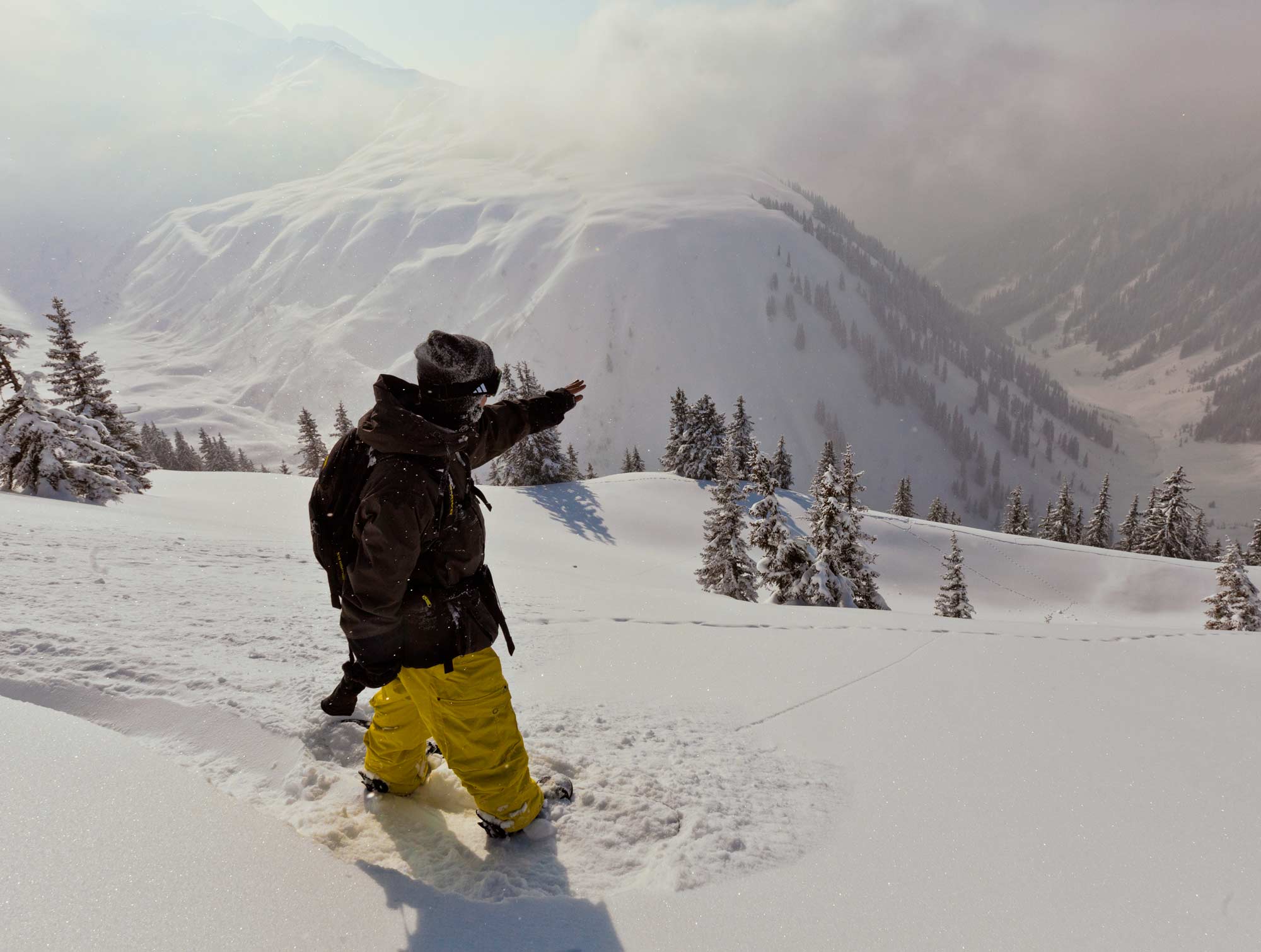 Worden letterlijk nicht off piste snowboardguide st anton | black sheep snowboarding