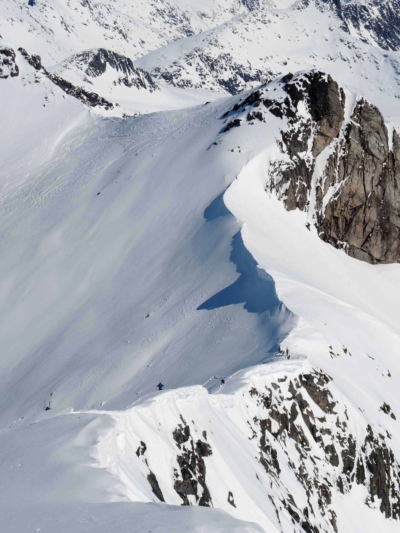 Splitboarding lofoten